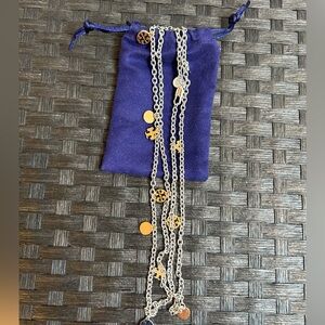 Tory Burch Logo Necklace